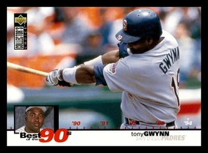 Tony Gwynn 1995 Collector's Choice #61 HOF San Diego Padres Centered Mint - Picture 1 of 2