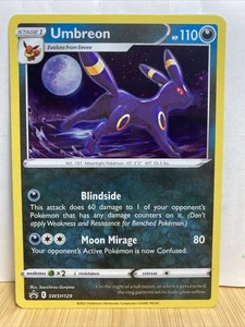 Pokémon Promo Umbreon Foil Card Raro Swsh129 - Imagen 1 de 2
