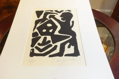 A.R. Penck, Litografie, 8 von 40 Exemplaren - Bild 1 von 4