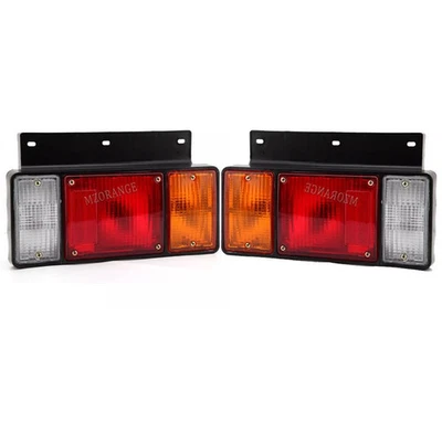 Pair Left&Right Tail Light Rear Lamp NEW For Isuzu NPR NQR NRR FSR FRR 1987-2020 - Image 1 of 4