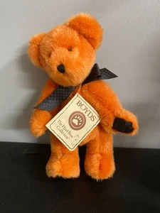 Boyd’s Bears Punkley orange Teddybär 8 Zoll Plüsch Halloween Kürbisfuß 904202 - Bild 1 von 5