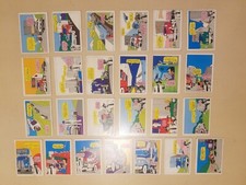 25 Vintage 1977 Fleer CB Dictionary Talk Cards NO DUPES Truckers Police FUN!