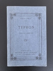 Joseph Conrad - Typhon - NRF juin 1918 - Ex. 71 / 300 - dédicace André Gide - Foto 1 di 15