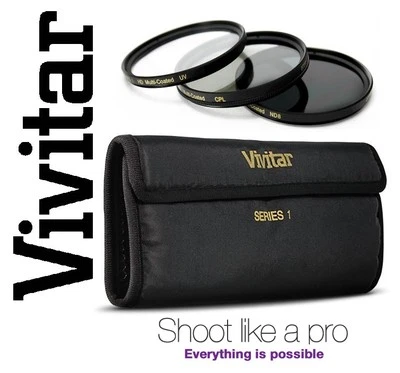 3PC HD FILTER SET for SONY HDR-FX7 UV POLARIZER ND8 - Image 1 of 4