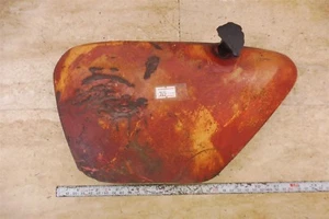 1970's Yamaha HS1 90cc Twin Y765> metal left side cover - Picture 1 of 10