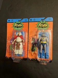 Batman 1966 Classic KING TUT & Batman Oxygen Mask McFarlane Toys TV Series 6” - Picture 1 of 6