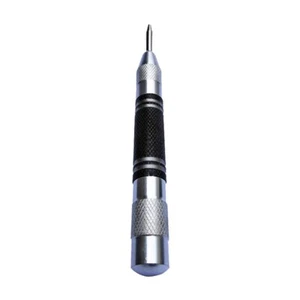 Pin Punch 5'' Automatic Center Spring Loaded Marking Starting Holes Steel Tool - Foto 1 di 15