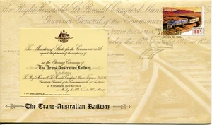 2010 The Trans-Australian Railway - Prestige FDC Limited edition - Picture 1 of 2