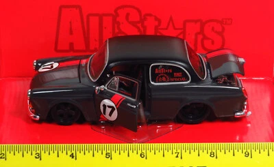 Maisto All Stars Volkswagen 1600 Notchback T3 VW  Dark Grey Metallic Black 1:24 - Image 1 of 4