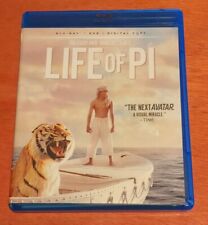 Life of Pi Blu-ray Ang Lee  Suraj Sharma  Irrfan Khan  Tabu  Rafe Spall