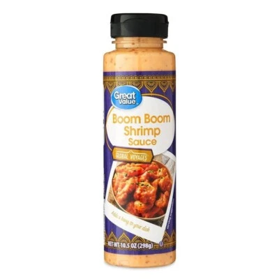 Great Value Boom Boom Shrimp Sauce 10.5oz Bottle