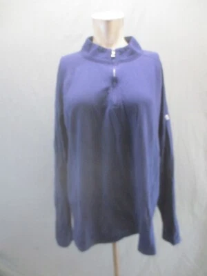 NWOT PETER MILLAR Size XL Men Navy Merino Wool 1/2 Zip Excursionist Pullover 640 - Image 1 of 4