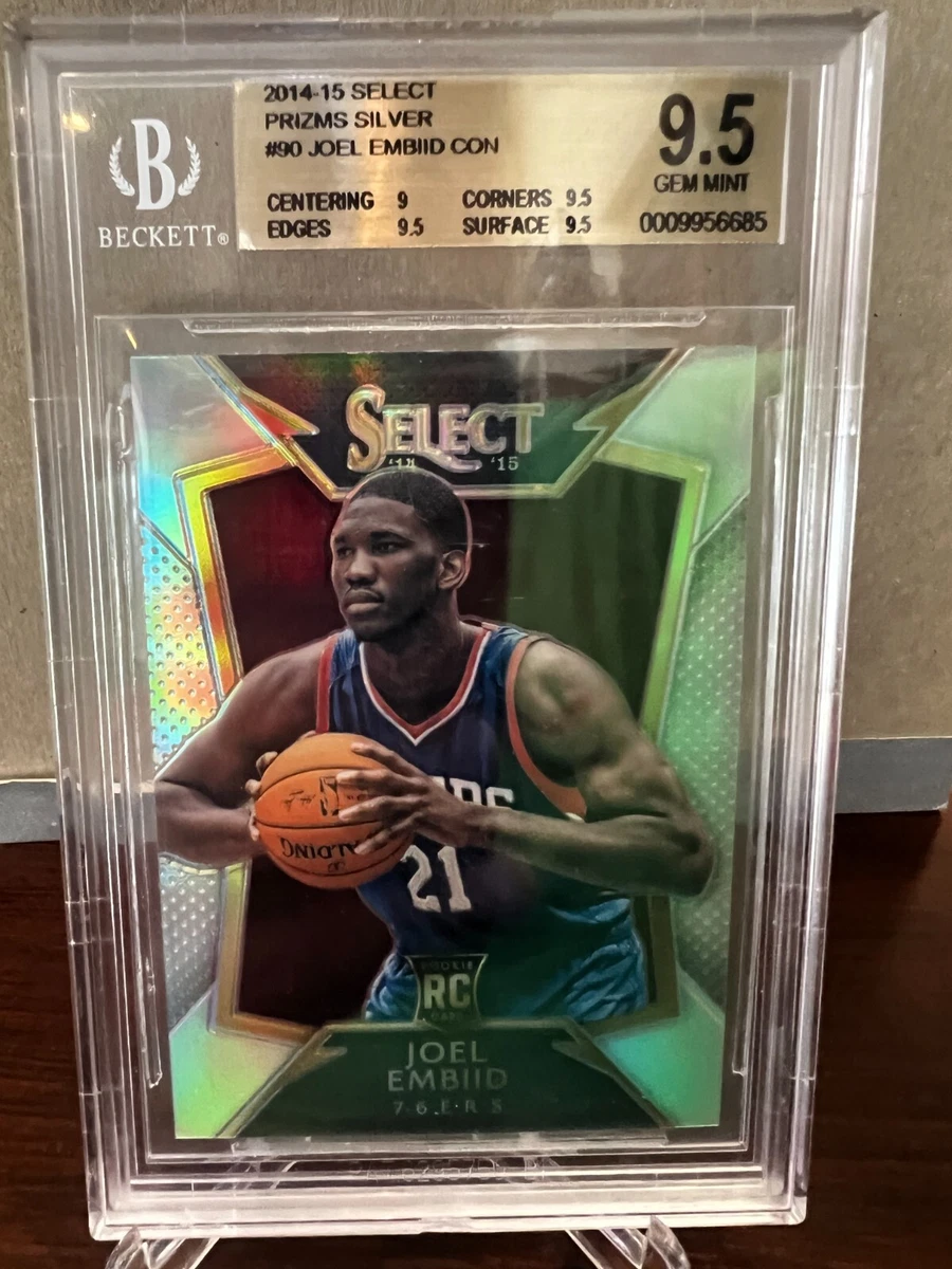 Joel Embiid Grade 9.5 Basketball Rookie Sports Trading Cards