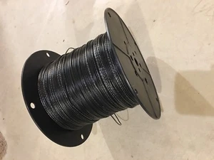 22 AWG 600V 105C CABLE DE CONEXIÓN TRENZADO 50 FT NEGRO - Imagen 1 de 1