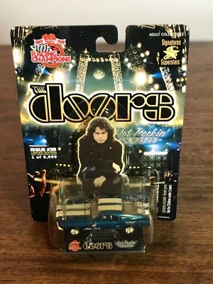 THE DOORS HOT ROCKIN' STEEL DIE CAST FORD MUSTANG CAR STILL FACTORY SEALED! 1999 - Image 1 of 4