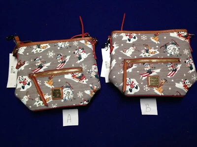Bolsa tiracolo 2021 Disney Parks Holidays Christmas por Dooney and Bourke ESCOLHA A B - Imagem 1 de 4