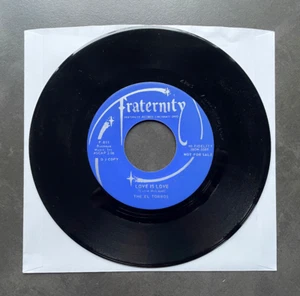 7" The El Torros - Love Is Love - US Fraternity Doo Wop - Picture 1 of 1