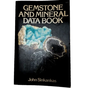 Gemstone and Mineral Data Book J. Sinkankas - VTG 1974 PB 1st Collier Ed - Picture 1 of 21