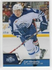Carl Klingberg 14-15 Upper Deck AHL Hockey Base #97 St. John's IceCaps
