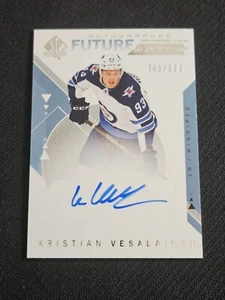2018-19 UD SP Authentic KRISTIAN VESALAINEN #192 #ed 749/99 Future Watch Rookie - Picture 1 of 1