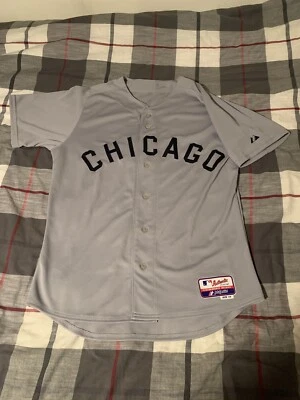 Camiseta Majestic Chicago White Sox 2015 TBTC 1959 talla 44 gris Foto 1 de 4