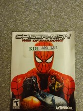 PLAYSTATION 3 SPIDER-MAN WEB OF SHADOWS INSTRUCTION MANUAL *NO GAME INCLUDED*