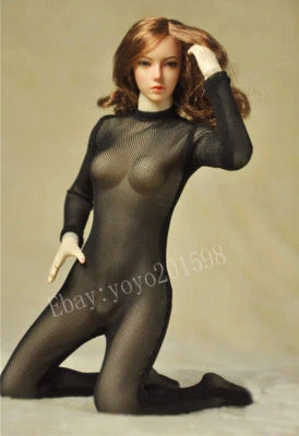 1/6 Maßstab schwarz elastisches Body Modell FÜR 12 Zoll männliche Figur Körperpuppe SPIELZEUG