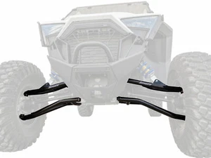 SuperATV High Clearance A-arms for Polaris RZR PRO XP / 4 (2020+) - Black - Picture 1 of 9