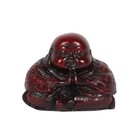 Ornament/Decoration/Statue/Figurine - BUDDHA - Red - Chinese 7cm