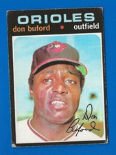 1971 Topps Baseball Card #29 Don Buford Baltimore Orioles