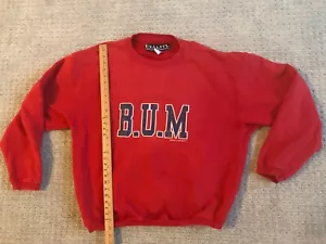 Felpa vintage 1992 Bumm Equipment grande stile surf skater DOLCE! - Foto 1 di 4