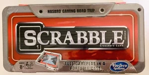 Hasbro Scrabble Gaming Road Trip Portable Edition w/Game Case Full Gameplay NEW - Picture 1 of 5