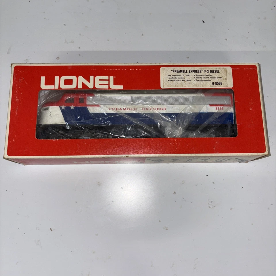 Locomotora/caja diésel Lionel 6-8568 calibre O Preámbulo Express F3 A Foto 1 de 1