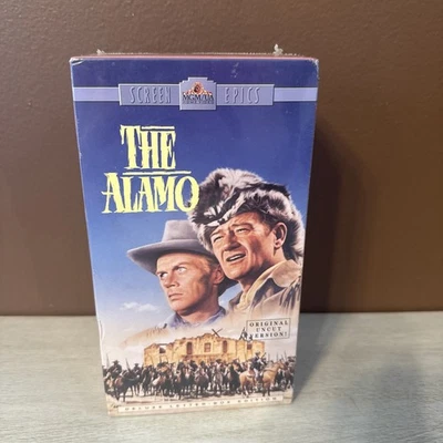 The Alamo (VHS, 1995, 2-Tape Set, Widescreen 2-Pack) - Image 1 of 3