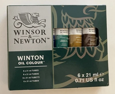 Набор масляных цветных трубок Winsor & Newton Winton — 6 X 21 мл #1490617 - Изображение 1 из 3