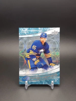 2022-23 Upper Deck Ice Ice Premieres /1299 Casey Fitzgerald #156 Rookie RC - Image 1 of 2