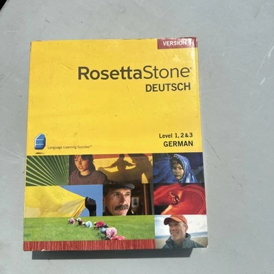 Rosetta Stone German Level 1, 2 & 3 Set 3 for PC, Mac - Image 1 of 2