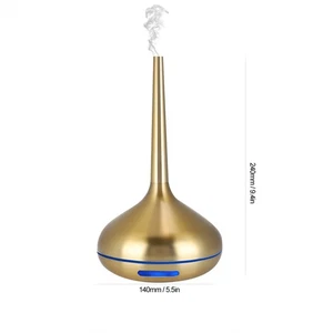120ml Humidifier Fragrance Diffuser 7 Colors LED Night Light Air Humidifier Gold - Bild 1 von 22