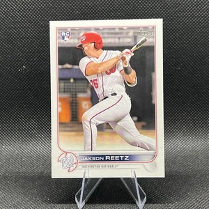 2022 Topps Series 1 Jakson Reetz #61 RC Rookie Washington Nationals - Picture 1 of 2
