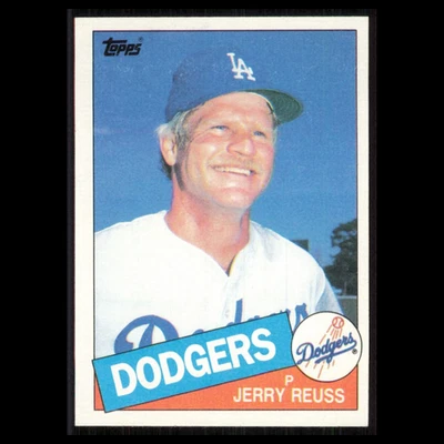 Tarjeta de béisbol Jerry Reuss #680 1985 Topps Los Angeles Dodgers MLB casi nueva Foto 1 de 3