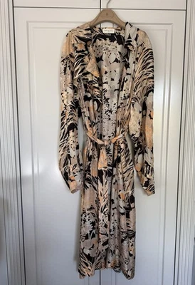Vestido envolvente Dries Van Noten 100 % seda - Nuevo - Estilo kimono de lujo Foto 1 de 4