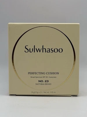 SULWHASOO PERFECTING CUSHION SPF 50+ NO. 23 NATURAL BEIGE NEW - Image 1 of 3