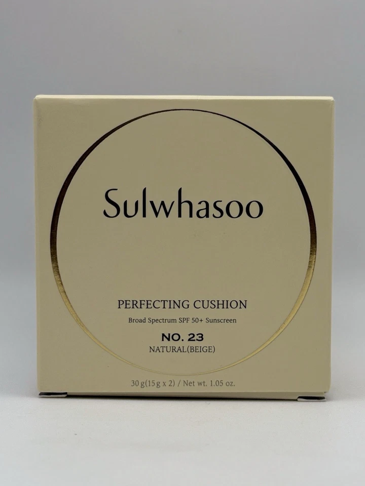 Sulwhasoo Perfecting Cushion No. 25 Sand (Pink) SPF 50 Sunscreen w/Refill Pack