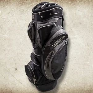 OGIO Kingpin 14-Way Divider Club Management System Cart Golf Bag Black White - Picture 1 of 14