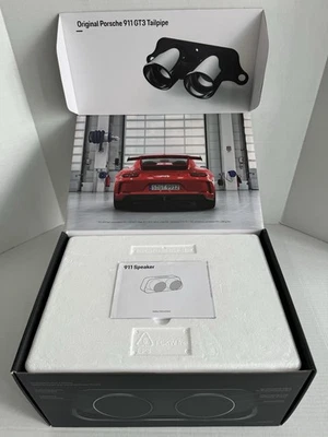 BNIB Porsche Design 911 GT3 Tailpipe Speaker Premium High-End Bluetooth Speaker - image 1 of 4