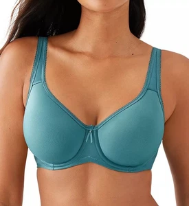 Sujetador WACOAL 853192 BASIC BEAUTY UW SPACER ~ 40D ~ AZUL BRETAÑA ~ NUEVO CON ETIQUETAS ~ $65 - Imagen 1 de 5