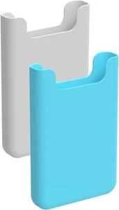 Silicone Phone Holder for Bogg Bag, Accessories Gray and Powder Blue  - Picture 1 of 7
