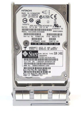 Hitachi Ultrastar C10K300 146 GBl,10000 RPM,2.5" HUC103014CSS600 Hard Drive  - Image 1 of 4