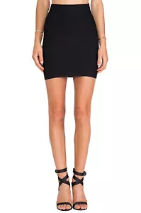 $138 BCBG Max Azria SIMONE Power Stretch Bandage SKIRT * S ~ NWT *AUTHENTIC US - Picture 1 of 7