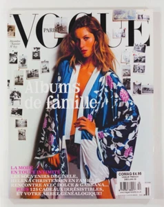 GISELE Dolce & Gabbana HELENA CHRISTENSEN Paris Vogue 2002 December Family Album - Picture 1 of 1